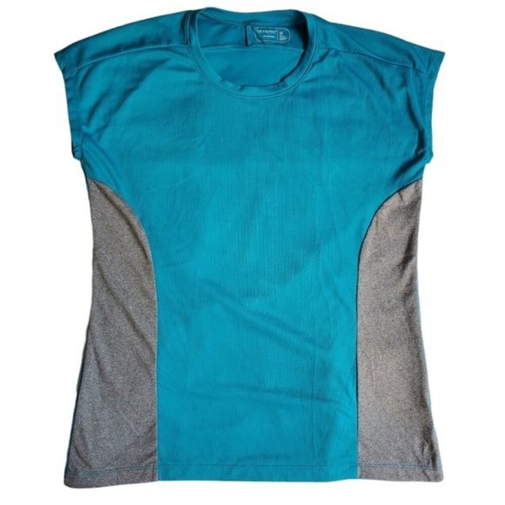 Be Inspired blueish-green gray t shirt sz M